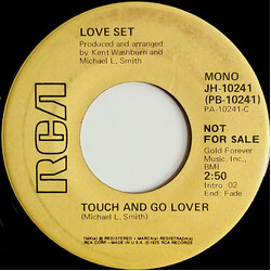 Love Set (2) Touch And Go Lover USED VINYL 7INCH 45 RPM PROMO STEREO MONO