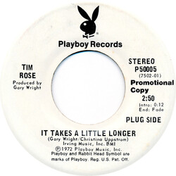 Tim Rose It Takes A Little Longer USED VINYL 7INCH 45 RPM PROMO