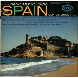 Isaac Albéniz / Manuel De Falla / Frederic Mompou / Cor de Groot Piano Music From Spain Vinyl LP USED