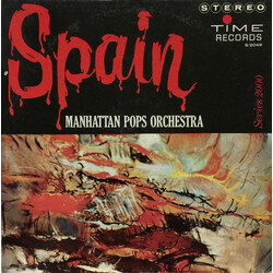 The Manhattan Pops Orchestra Spain Vinyl LP USED