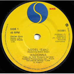 Madonna Angel USED VINYL 7INCH 45 RPM SINGLE
