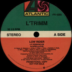 L'Trimm Low Rider VINYL 12" USED