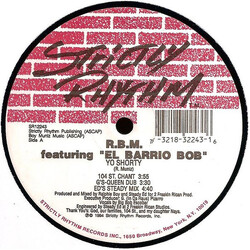 Ralphie "Boy" Muniz / Barrio Bob Yo Shorty USED VINYL 12INCH 33 S RPM