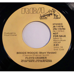 Floyd Cramer Boogie Woogie Vinyl 7" USED