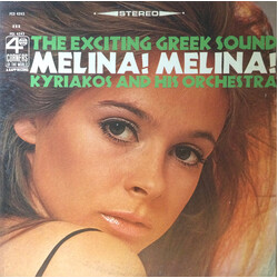 Kyriakos And His Orchestra Melina! Melina! Vinyl LP USED
