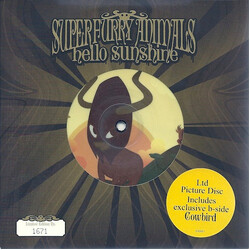 Super Furry Animals Hello Sunshine VINYL 7" USED