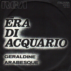 ¼ra Di Acquario Geraldine / Arabesque USED VINYL 7INCH 45 RPM PROMO STEREO