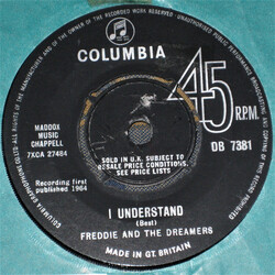 Freddie & The Dreamers I Understand USED VINYL 7INCH 45 RPM SINGLE