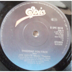 Joe Dolce Shaddap You Face USED VINYL 7INCH 45 RPM STEREO