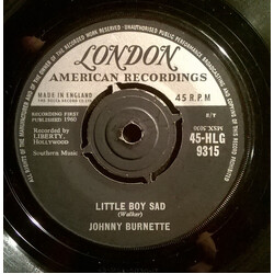 Johnny Burnette Little Boy Sad USED VINYL 7INCH 45 RPM