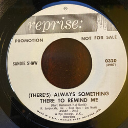 Sandie Shaw (There's) Always Something There To Remind Me USED VINYL 7INCH 45 RPM SINGLE PROMO