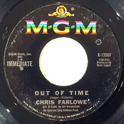 Chris Farlowe Out Of Time / Baby Make It Soon USED VINYL 7INCH 45 RPM SINGLE STYRENE