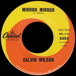 Calvin Wilson Mirror Mirror USED VINYL 7INCH 45 RPM SINGLE