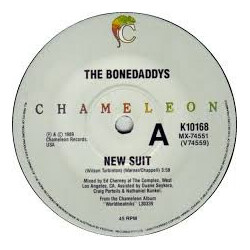 The Bonedaddys New Suit USED VINYL 7INCH 45 RPM SINGLE