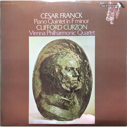 César Franck / Clifford Curzon / Wiener Philharmonisches Streichquartett Piano Quintet In F Minor Vinyl LP USED