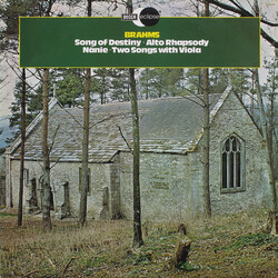 Johannes Brahms Song Of Destiny • Alto Rhapsody • Nänie • Two Songs With Viola Vinyl LP USED