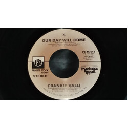 Frankie Valli Our Day Will Come / You Can Bet (I AIn't Goin' Nowhere) USED VINYL 7INCH 45 RPM SINGLE STEREO