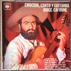 Jorge Cafrune Emoción, Canto Y Guitarra Vinyl LP USED