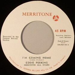 Eddie Parkins / The Merritone All Stars I'm Coming Home USED VINYL 7INCH 45 RPM