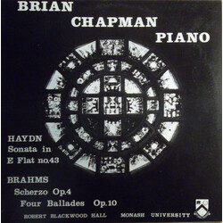 Joseph Haydn / Johannes Brahms / Brian Chapman (5) Brian Chapman - Piano Vinyl LP USED