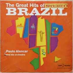 Paulo Alencar And His Orchestra The Great Hits Of Brazil Vinyl LP USED