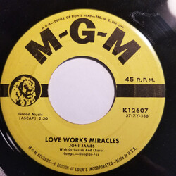 Joni James Love Works Miracles USED VINYL 7INCH SINGLE