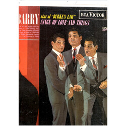 Gene Barry Sings Of Love And Things Vinyl LP USED
