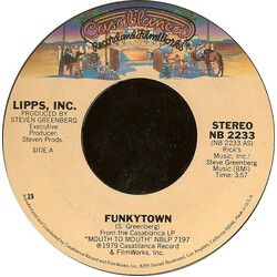 Lipps, Inc. Funkytown VINYL 7" USED