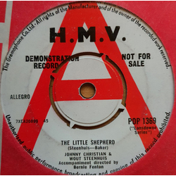Johnny Christian (3) / Wout Steenhuis The Little Shepherd Vinyl 7" USED
