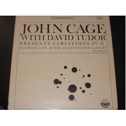 John Cage / David Tudor Variations IV Vinyl LP USED
