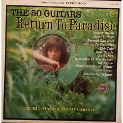 The 50 Guitars Of Tommy Garrett Return To Paradise Vinyl LP USED