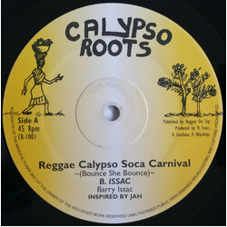 Barry Issac / Cold As Ice (3) Reggae Calypso Soca Carnival / Ice Cold Lady USED VINYL 12INCH 45 RPM