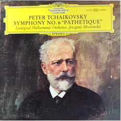 Pyotr Ilyich Tchaikovsky / Leningrad Philharmonic Orchestra / Evgeny Mravinsky Symphony No. 6 "Pathétique" Vinyl LP USED