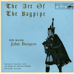 John Burgess (6) The Art Of The Bagpipe Vinyl LP USED