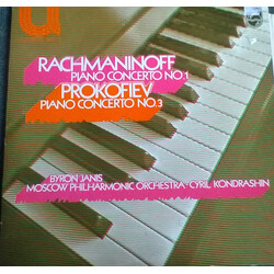 Sergei Vasilyevich Rachmaninoff / Sergei Prokofiev / Byron Janis / Moscow Philharmonic Orchestra / Kiril Kondrashin Piano Concerto No.1 / Piano Concer