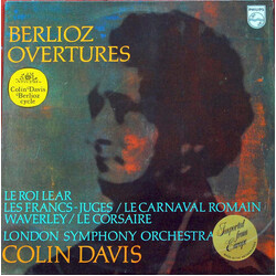 Hector Berlioz / Sir Colin Davis / The London Symphony Orchestra Overtures Vinyl LP USED