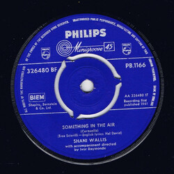 Shani Wallis Something In The Air USED VINYL 7INCH