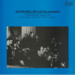 Glenn Miller And His Orchestra Live From Glen Island Casino Vinyl LP USED