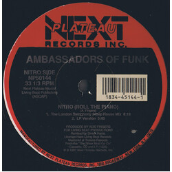 Ambassadors Of Funk Nitro (Roll The Piano) USED VINYL 12INCH