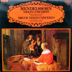 Felix Mendelssohn-Bartholdy / Boston Symphony Orchestra / Max Bruch / Jaime Laredo / Charles Munch / Howard Mitchell Violin Concerto Vinyl LP USED