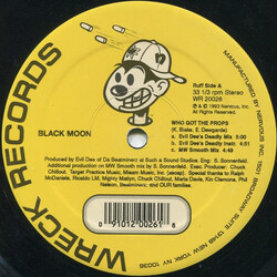 Black Moon Who Got The Props / F**k It Up USED VINYL 12INCH 33 S RPM REISSUE STEREO