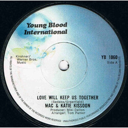 Mac And Katie Kissoon Love Will Keep Us Together USED VINYL 7INCH 45 RPM