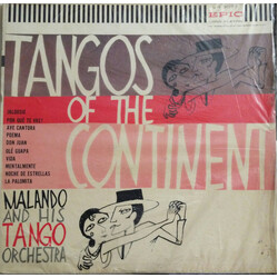 Malando And His Tango Orchestra Tangos Of The Continent Vinyl LP USED