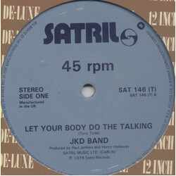 JKD Band Let Your Body Do The Talking / Mellow Terrain Vinyl 12" USED