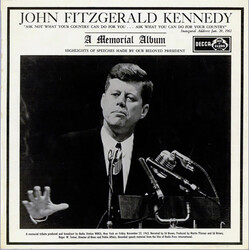 John F. Kennedy A Memorial Album Vinyl LP USED
