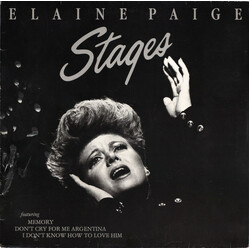 Elaine Paige Stages Vinyl LP USED