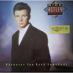 Rick Astley Whenever You Need Somebody Vinyl LP USED