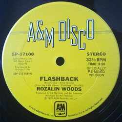 Rozalin Woods Flashback USED VINYL 12INCH 33 S RPM