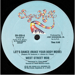 West Street Mob Let's Dance (Make Your Body Move) USED VINYL 12INCH 33 S RPM