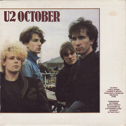 U2 October Vinyl LP USED